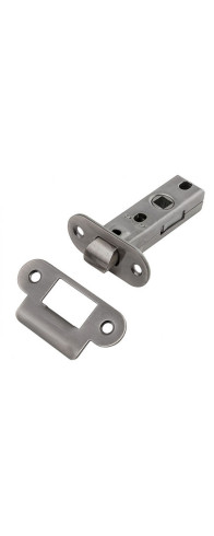 Межкомнатная овальная защелка (Матовый хром)