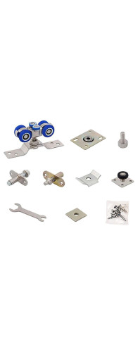 Комплект роликов для двери-книжки R5