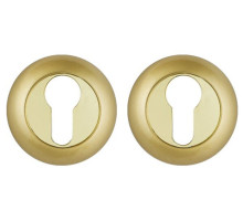 Накладка круглая на цилиндр (Матовое золото)