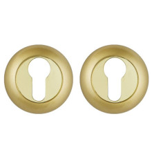 Накладка круглая на цилиндр (Матовое золото)