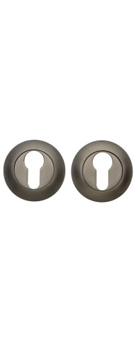 Накладка круглая на цилиндр (Графит)