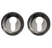 Накладка круглая на цилиндр (Черный никель)