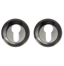 Накладка круглая на цилиндр (Черный никель)