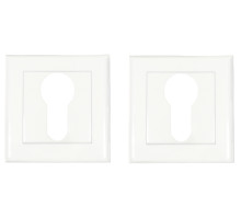 Накладка-квадро на цилиндр (Белый)