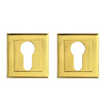 Накладка-квадро на цилиндр (Матовое золото)