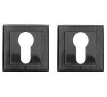 Накладка-квадро на цилиндр (Черный никель)