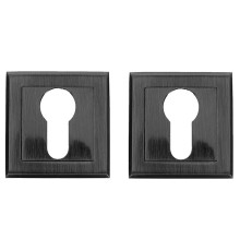 Накладка-квадро на цилиндр (Черный никель)