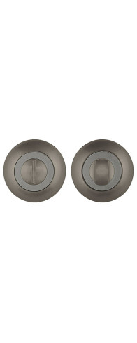 Завертка сантехническая круглая (Графит)