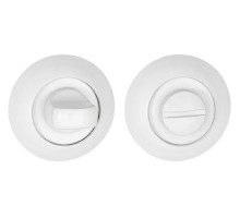 Завертка сантехническая круглая (Белый)