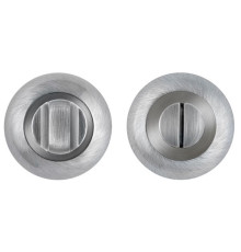 Завертка сантехническая круглая (Матовый хром)