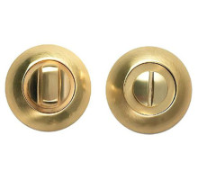 Завертка сантехническая круглая (Матовое золото)