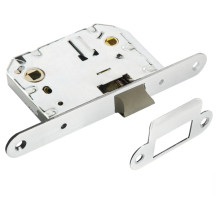 Защёлка сантехническая 2070 бесшумная (Матовый хром)