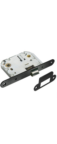 Защёлка сантехническая 2070 овальная (Черный никель)