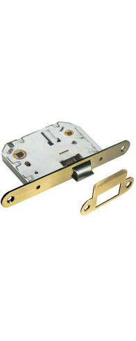 Защёлка сантехническая 2070 овальная (Бронза)