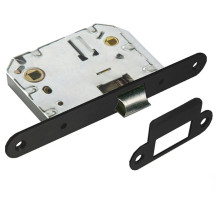 Защёлка сантехническая 2070 овальная (Черный матовый)