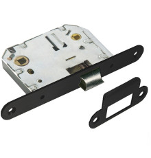 Защёлка сантехническая 2070 овальная (Черный матовый)